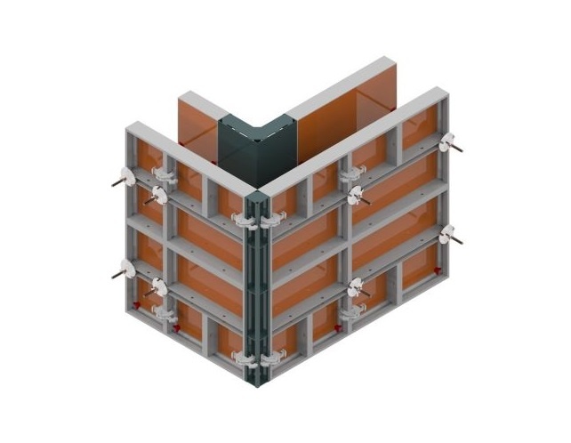 Bednění základů a stěn